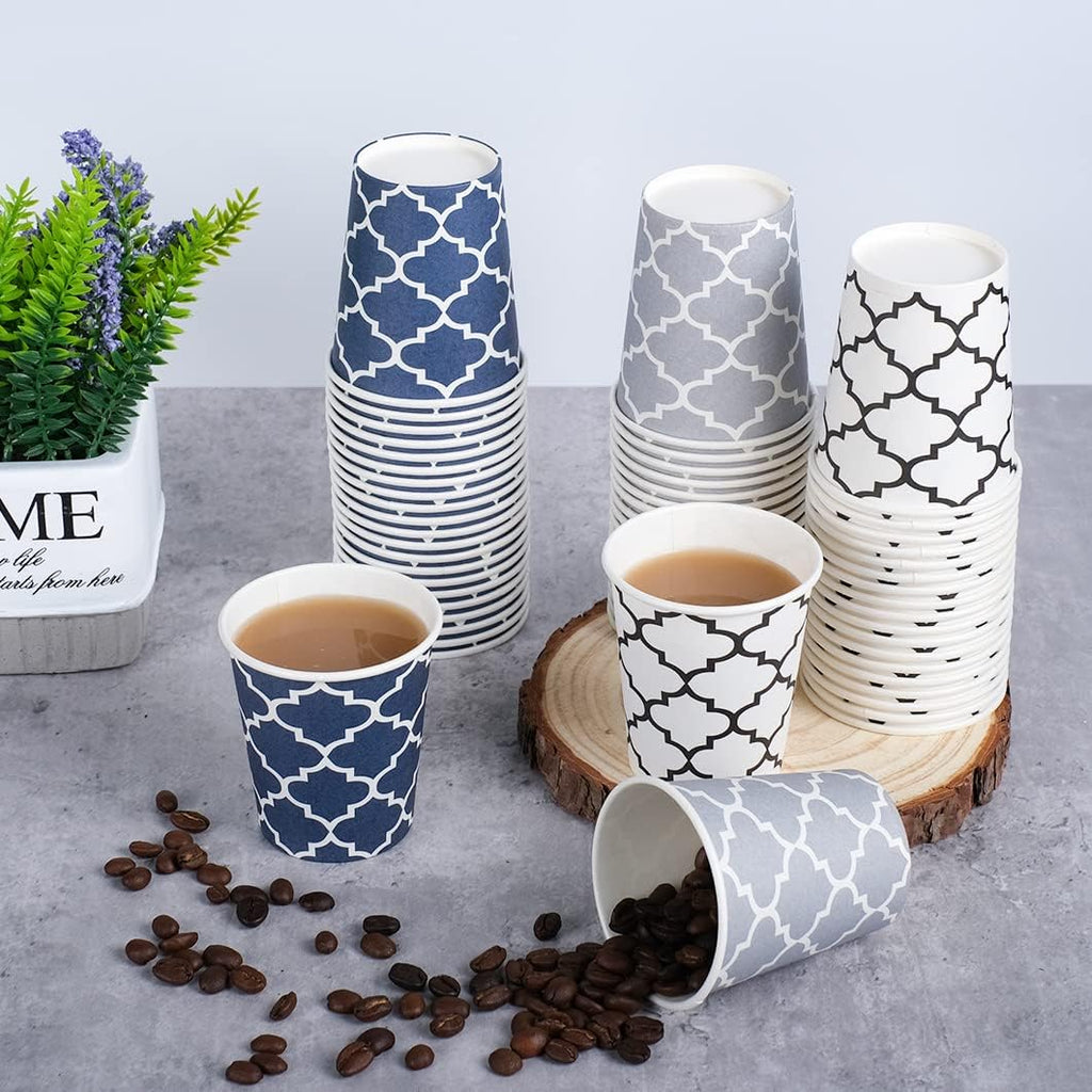 BYSNOW 3/5 oz Disposable Paper Cups, Small Bathroom Cups, Sample Cups, 300 Count